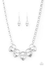 Load image into Gallery viewer, HEART On Your Heels - White necklace