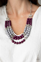 Load image into Gallery viewer, BEAD Your Own Drum - Purple earring