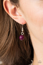 Load image into Gallery viewer, BEAD Your Own Drum - Purple earring