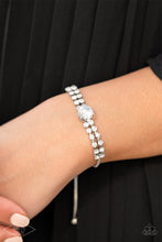 Load image into Gallery viewer, Gorgeously Glitzy - White bracelet