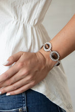Load image into Gallery viewer, Demurely Diva - Brown Bracelet
