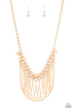 Load image into Gallery viewer, Flaunt Your Fringe - Gold necklace