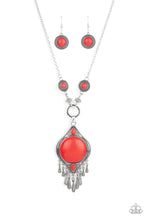 Load image into Gallery viewer, Majestic Mountaineer - Red necklace