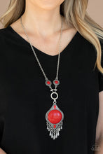 Load image into Gallery viewer, Majestic Mountaineer - Red necklace