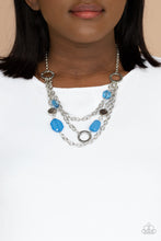 Load image into Gallery viewer, Oceanside Spa - Blue necklace