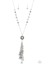 Load image into Gallery viewer, Tasseled Treasure - Silver necklace
