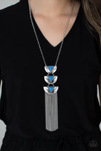 Load image into Gallery viewer, Gallery Expo - Blue necklace