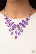 Load image into Gallery viewer, Serene Gleam - Purple necklace