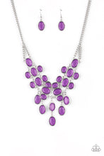 Load image into Gallery viewer, Serene Gleam - Purple necklace
