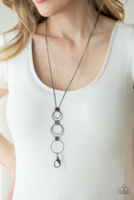 Load image into Gallery viewer, Join The Circle - Black necklace