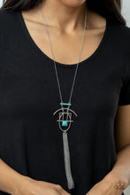 Load image into Gallery viewer, Eco Echoes - Blue necklace