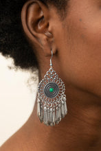 Load image into Gallery viewer, Dream a Little DREAMCATCHER - Green earrings