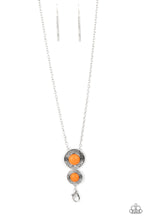 Load image into Gallery viewer, Abstract Artistry - Orange necklace