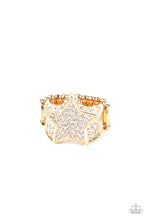Load image into Gallery viewer, Here Come The Fireworks - Gold ring