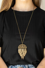 Load image into Gallery viewer, Canopy Cruise - Brass necklace