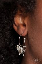 Load image into Gallery viewer, Butterfly Freestyle - Silver earrings