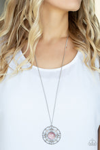 Load image into Gallery viewer, Celestial Compass - Pink necklace