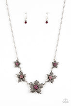 Load image into Gallery viewer, Wallflower Wonderland - Pink necklace