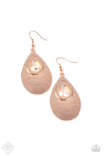 Load image into Gallery viewer, Tranquil Trove - Rose Gold earrings