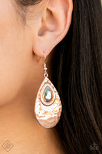 Load image into Gallery viewer, Tranquil Trove - Rose Gold earrings