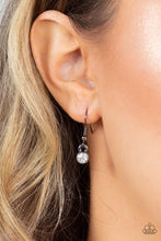 Load image into Gallery viewer, Spiraling Sparkle - Black necklace