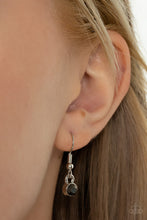 Load image into Gallery viewer, Spiraling Sparkle - Silver necklace