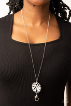 Load image into Gallery viewer, Iridescently Influential - White necklace