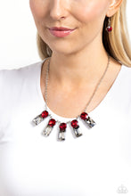 Load image into Gallery viewer, Celestial Royal - Red necklace
