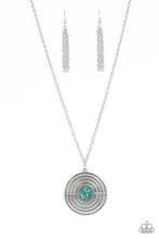 Load image into Gallery viewer, Targeted Tranquility - Blue necklace