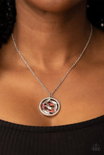 Load image into Gallery viewer, Head-Spinning Sparkle - Red necklace