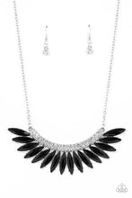 Load image into Gallery viewer, Flauntable Flamboyance - Black necklace