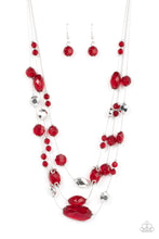 Load image into Gallery viewer, Prismatic Pose - Red necklace