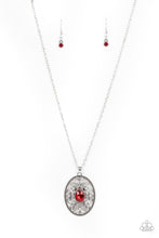 Load image into Gallery viewer, Sonata Swing - Red necklace