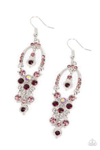 Load image into Gallery viewer, Sophisticated Starlet - Purple earrings