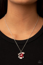 Load image into Gallery viewer, Prismatic Projection - Red necklace