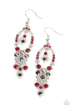 Load image into Gallery viewer, Sophisticated Starlet - Red earrings