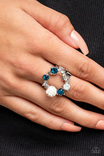Load image into Gallery viewer, Butterfly Bustle - Blue ring