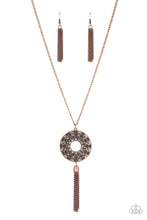 Load image into Gallery viewer, Tai Chi Tassel - Copper necklace