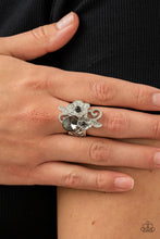 Load image into Gallery viewer, Bucketful of Bouquets - Black ring