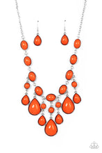 Load image into Gallery viewer, Mediterranean Mystery - Orange necklace
