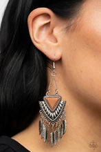 Load image into Gallery viewer, Shady Oasis - Brown earrings