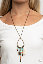 Load image into Gallery viewer, Listen to Your Soul - Brass necklace