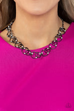 Load image into Gallery viewer, Center of My Universe - Black necklace
