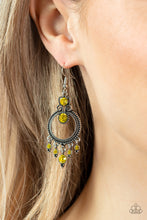 Load image into Gallery viewer, Palace Politics - Yellow earrings