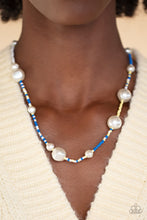 Load image into Gallery viewer, Modern Marina - Blue necklace