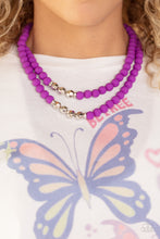 Load image into Gallery viewer, Summer Splash - Purple necklace
