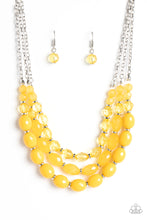 Load image into Gallery viewer, Tropical Hideaway - Yellow necklace