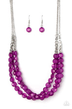Load image into Gallery viewer, Pacific Picnic - Purple necklace