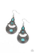 Load image into Gallery viewer, Sahara Samba - Blue earrings