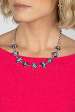 Load image into Gallery viewer, Fleek and Flecked - Blue necklace